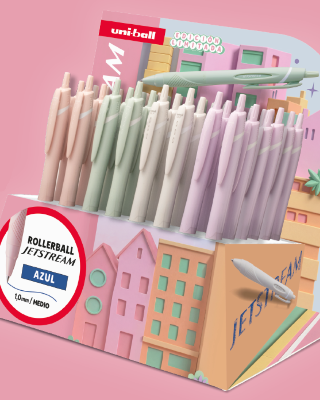 Uni-ball Jetstream pastel gris