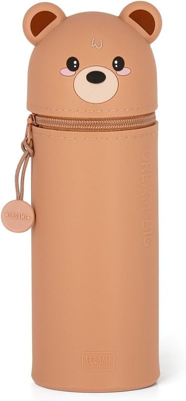 Legami - Estuche de Silicona 2 en 1 - Teddy Bear