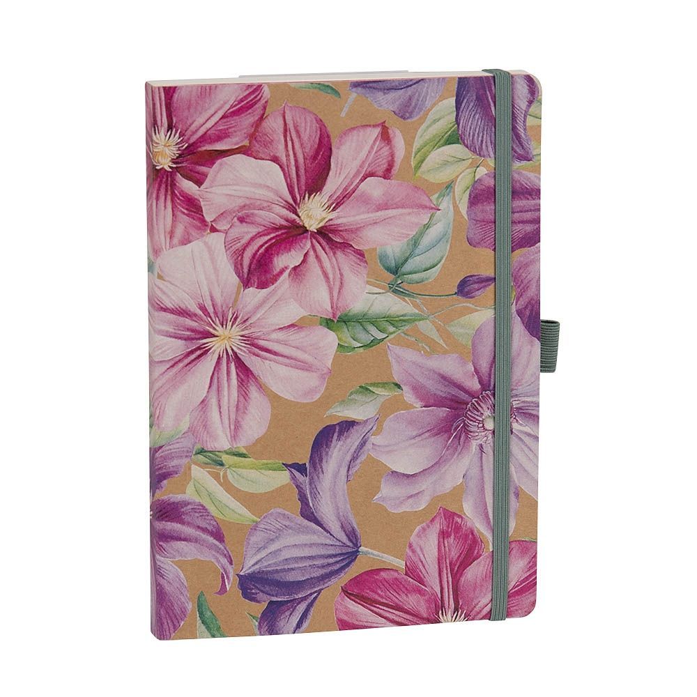 Artebene - Cuaderno A5 Clematis Kraft