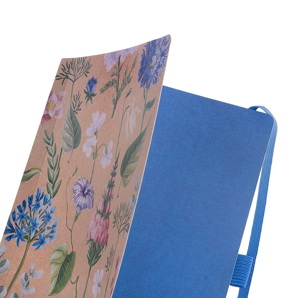 Artebene - Cuaderno A5 flores salvajes Kraft