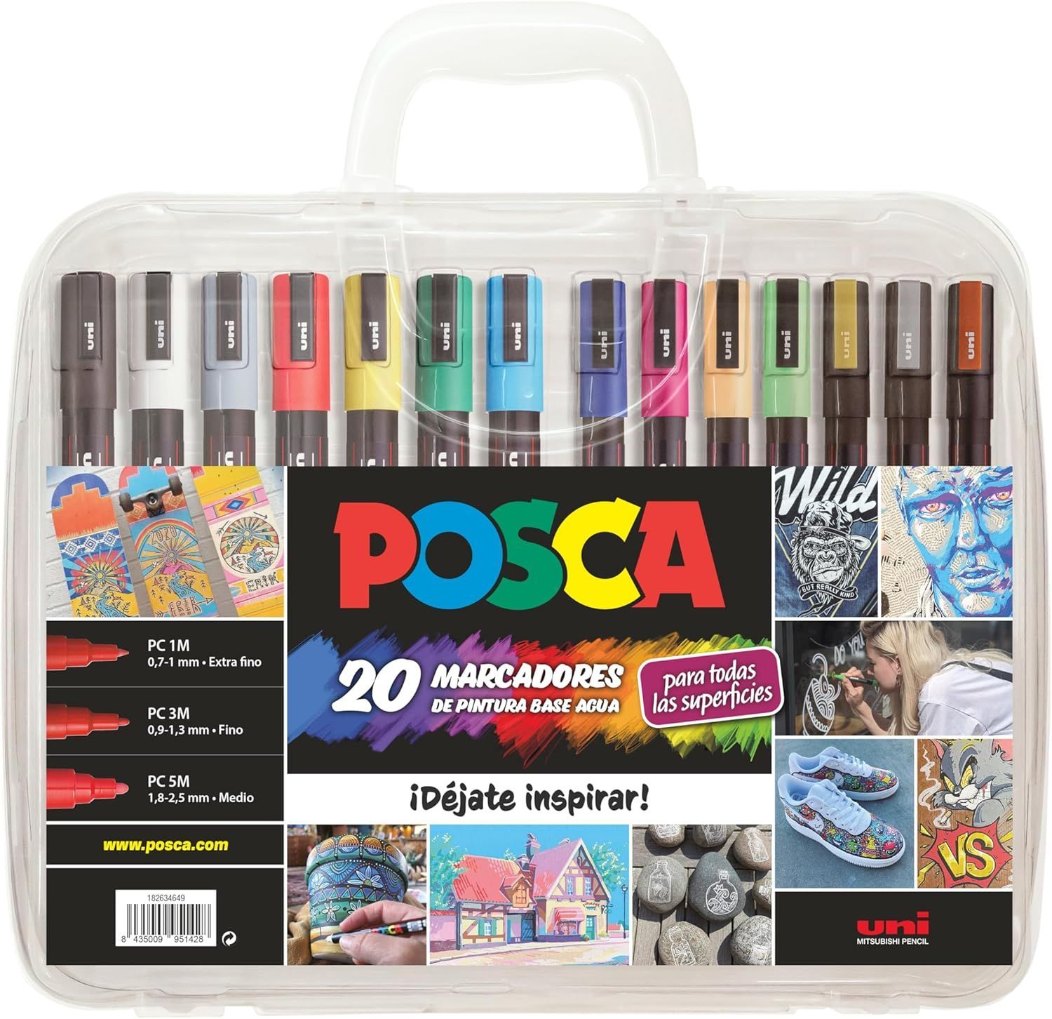 Posca - Estuche 20 rotuladores