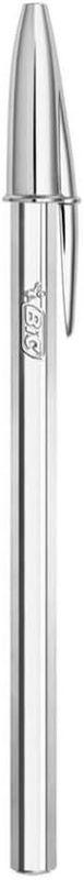 Bic Cristal Shine plata