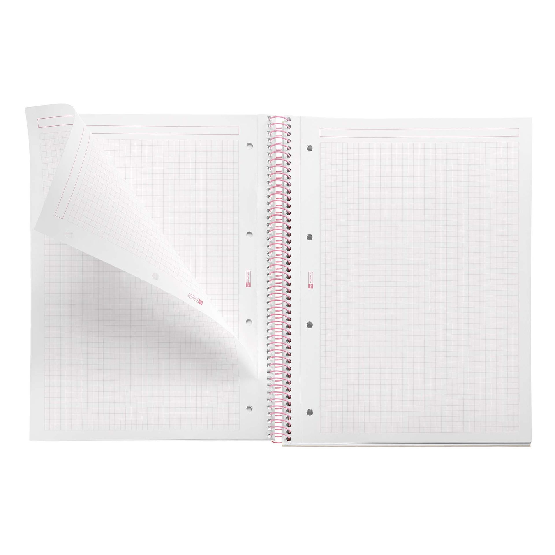Cuaderno A4 Between the lines rosa