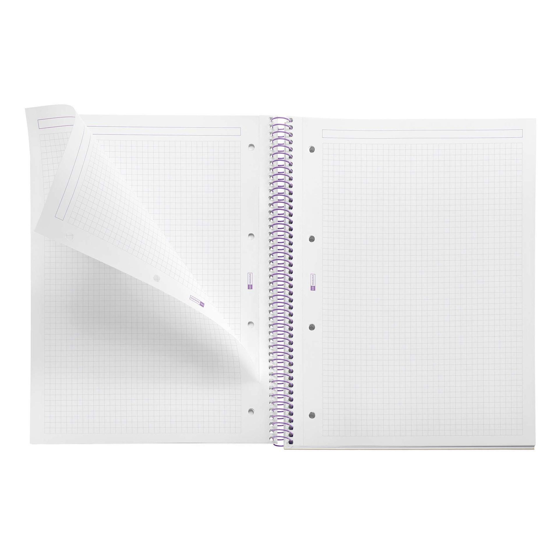 Cuaderno A4 Between the lines malva