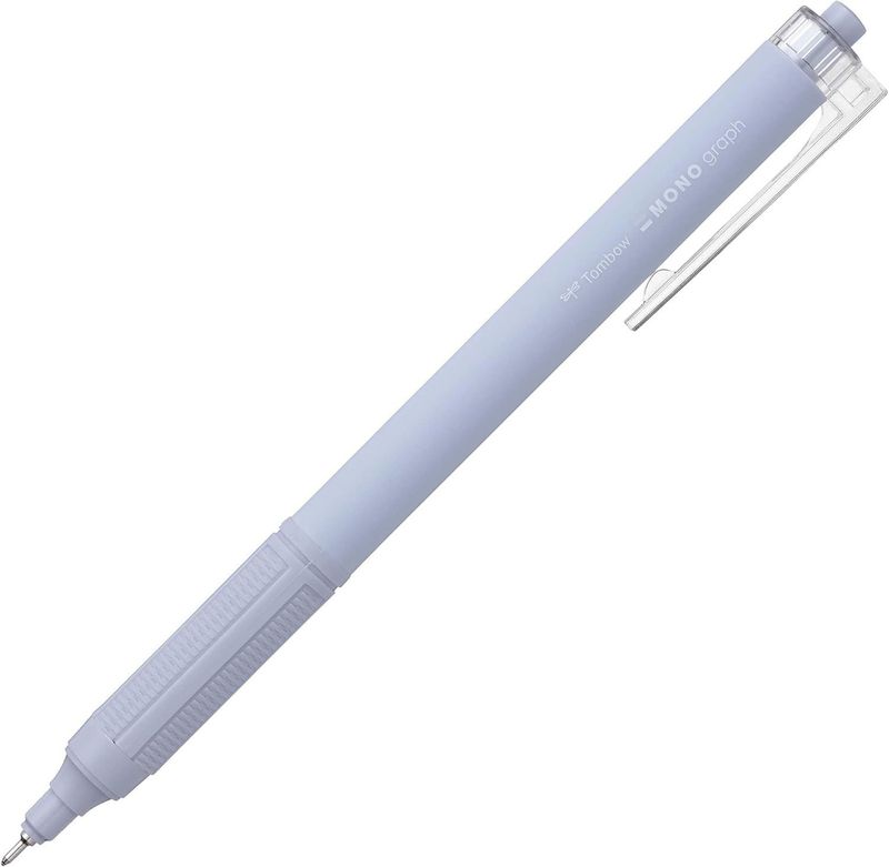 Tombow-Bolígrafo Mono Graph Smokey Color azul