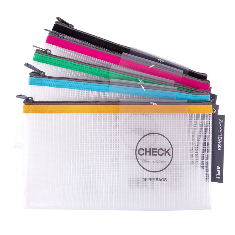 Bolsa zipper check