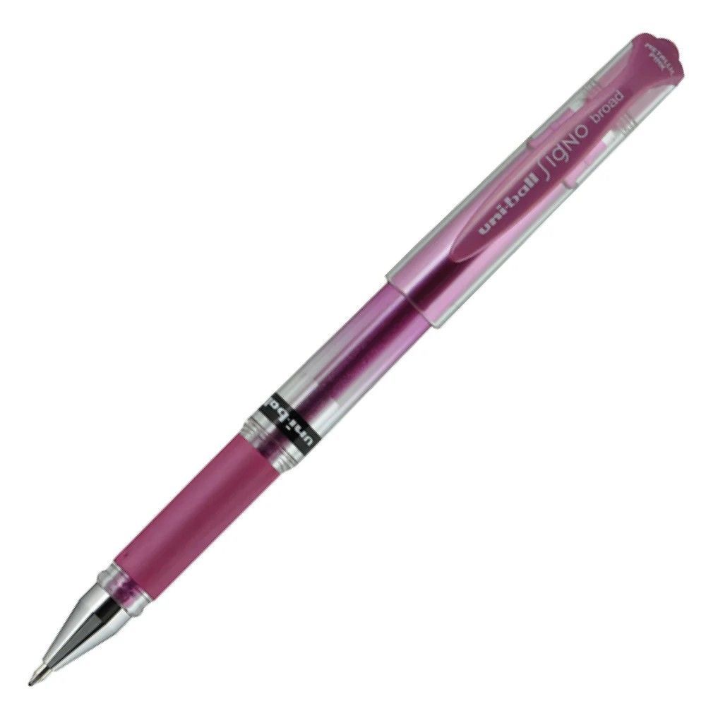 Bolígrafo Uni-Ball Signo Broad metálico rosa Bolígrafo Uni-Ball Signo Broad metálico rosa