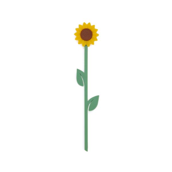 Marcapáginas girasol