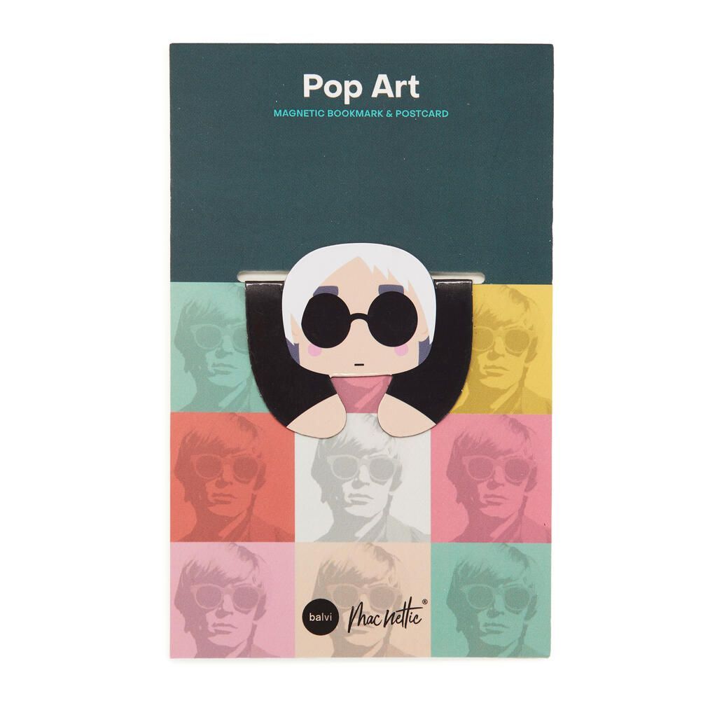 Marcapáginas pop art