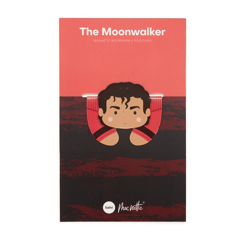 Marcapáginas the moonwalker