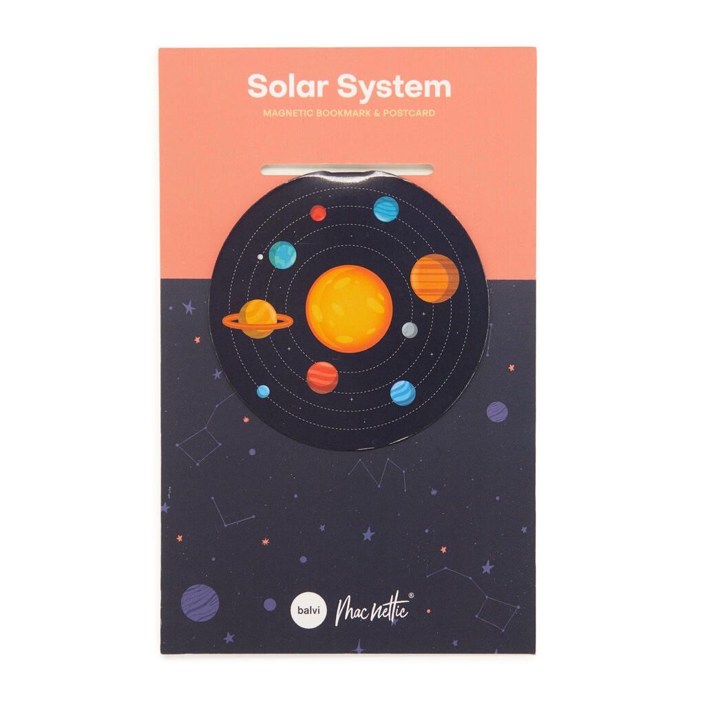 Marcapáginas sistema solar