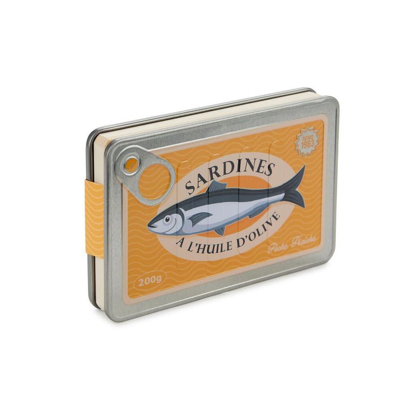 Libreta Conserverie sardinas amarillo Libreta Conserverie sardinas amarillo