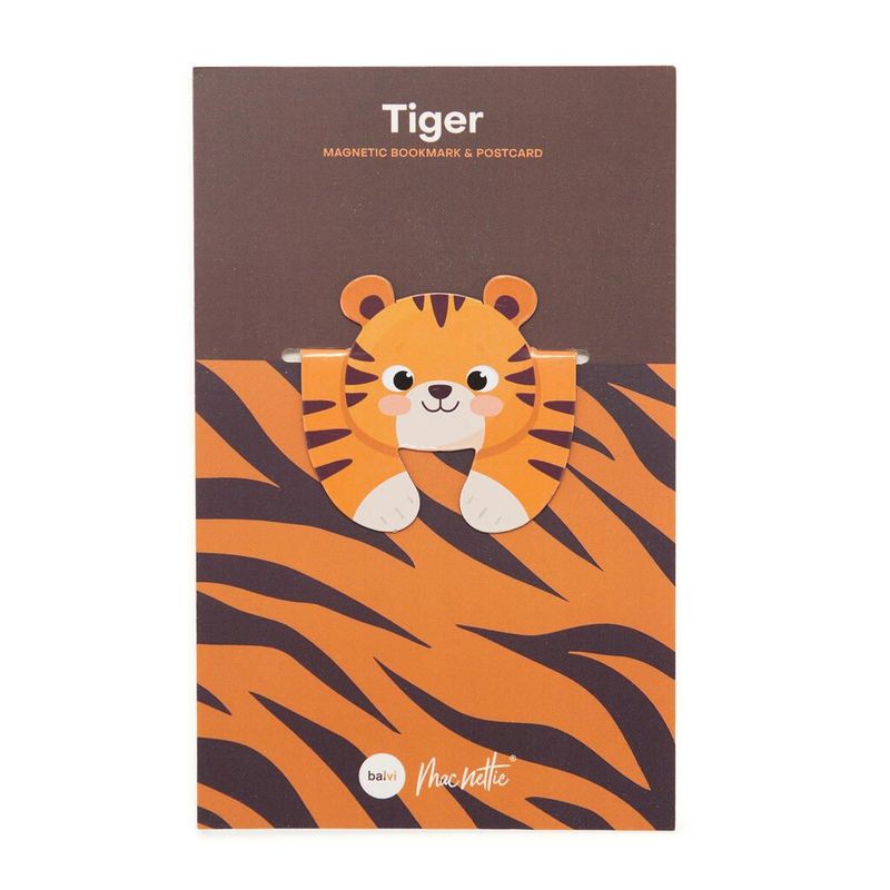 Marcapáginas tigre