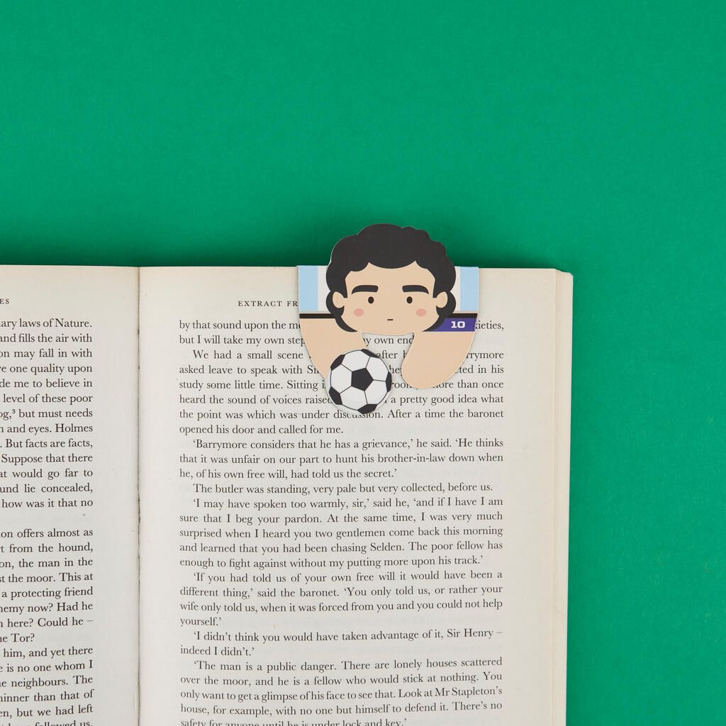 Marcapáginas fútbol