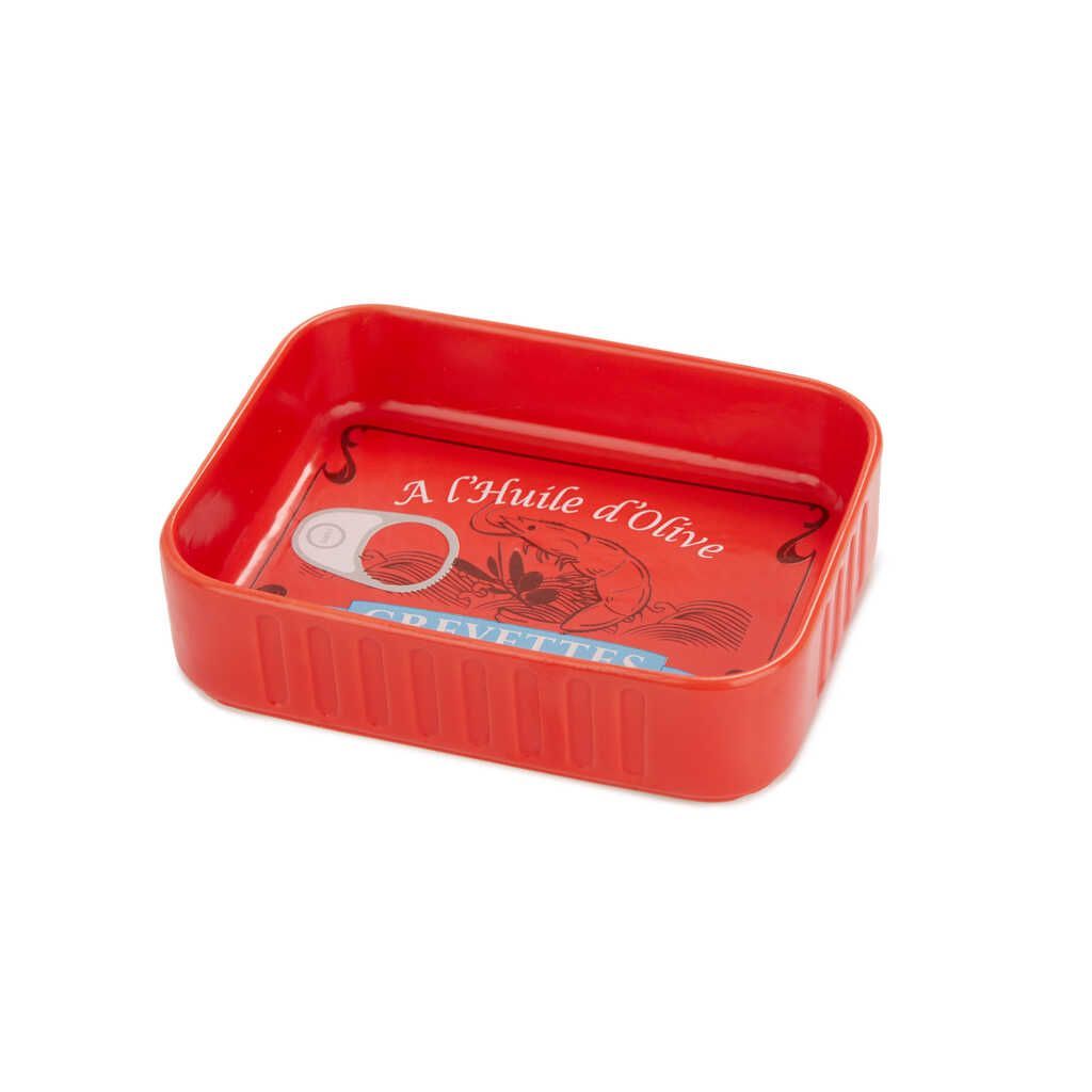 Cuenco aperitivo Conserverie gambas rojo