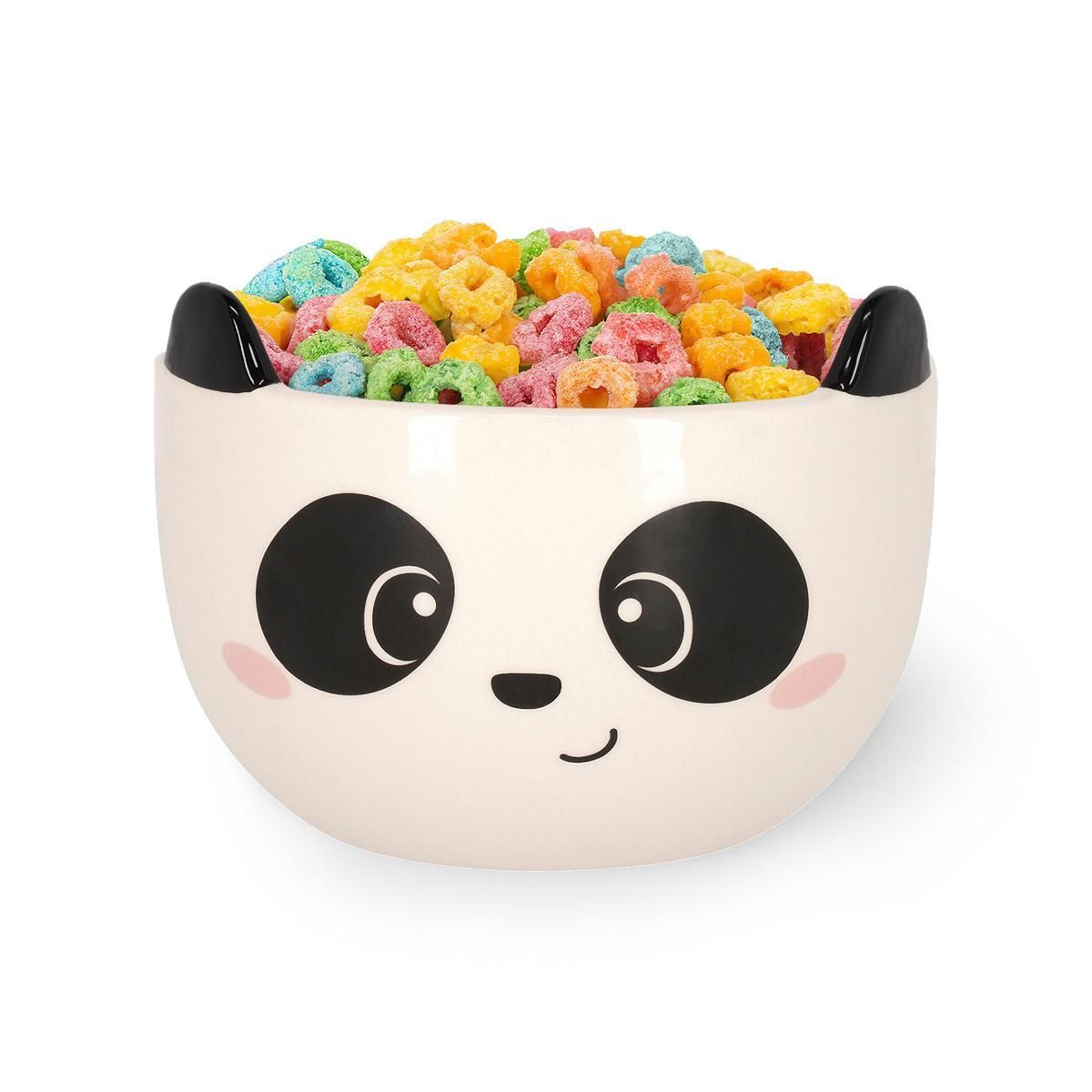 Tazón de cereales de gres - Panda Tazón de cereales de gres - Panda