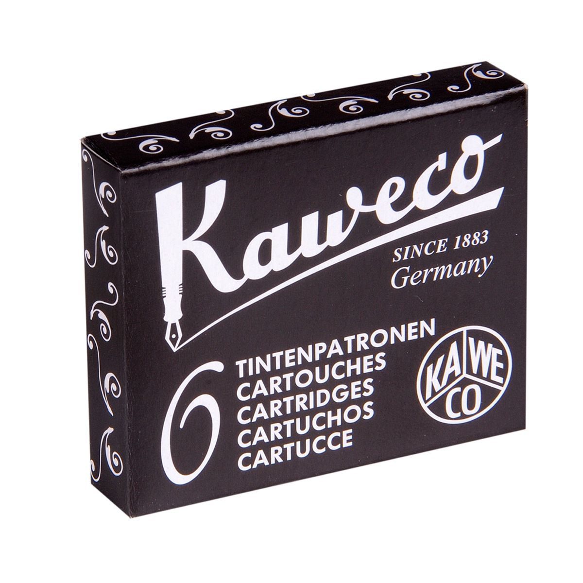 Cartuchos tinta negra Kaweco