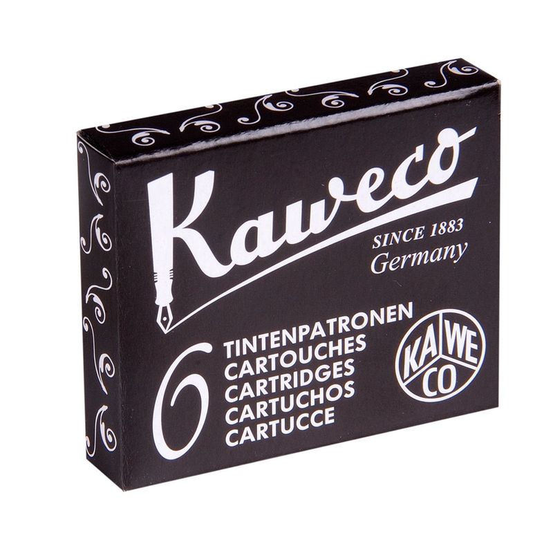 Cartuchos tinta negra Kaweco Cartuchos tinta negra Kaweco