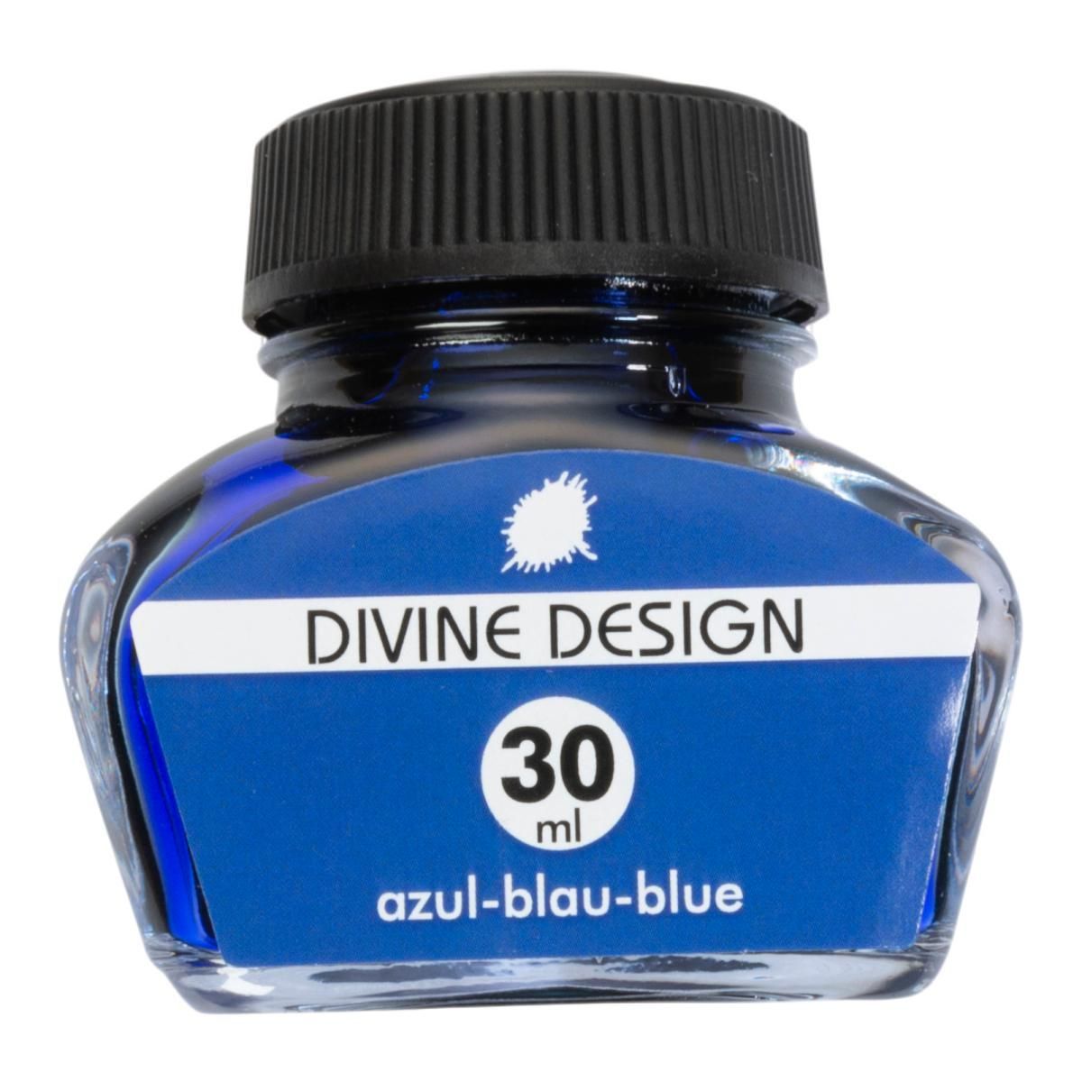 Tintero tinta azul Divine Design Tintero tinta azul Divine Design