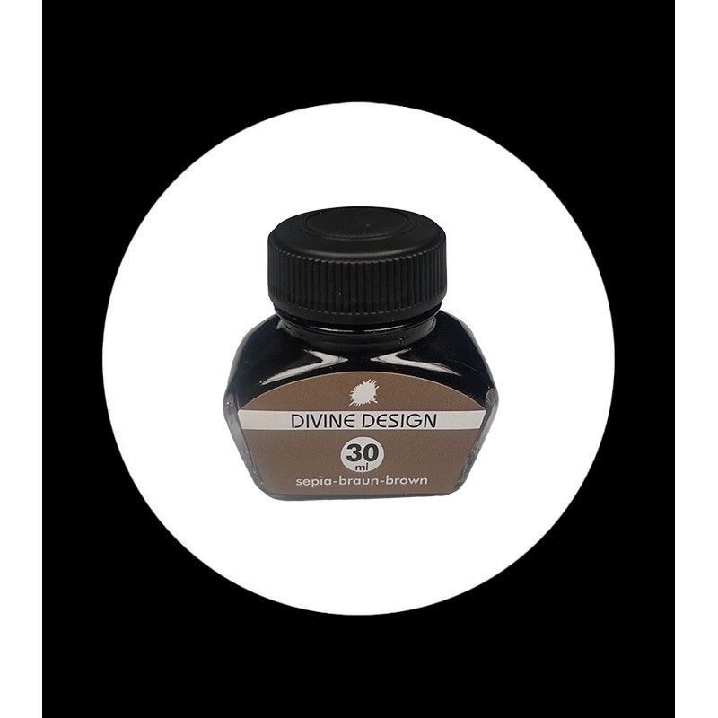 Tintero tinta sepia Divine Design Tintero tinta sepia Divine Design