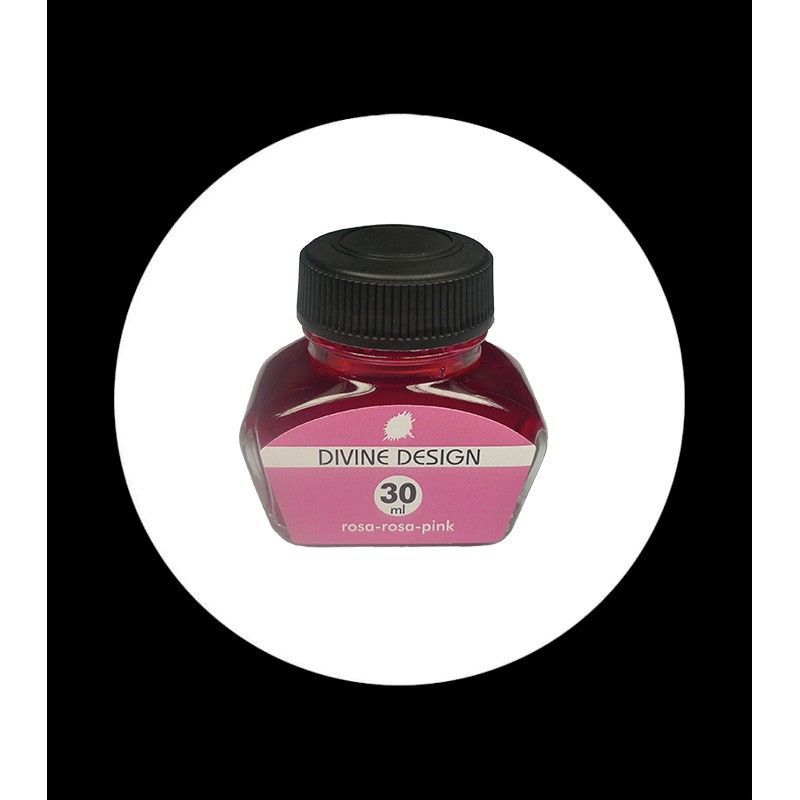 Tintero tinta rosa Divine Design