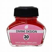 Tintero tinta rosa Divine Design Tintero tinta rosa Divine Design
