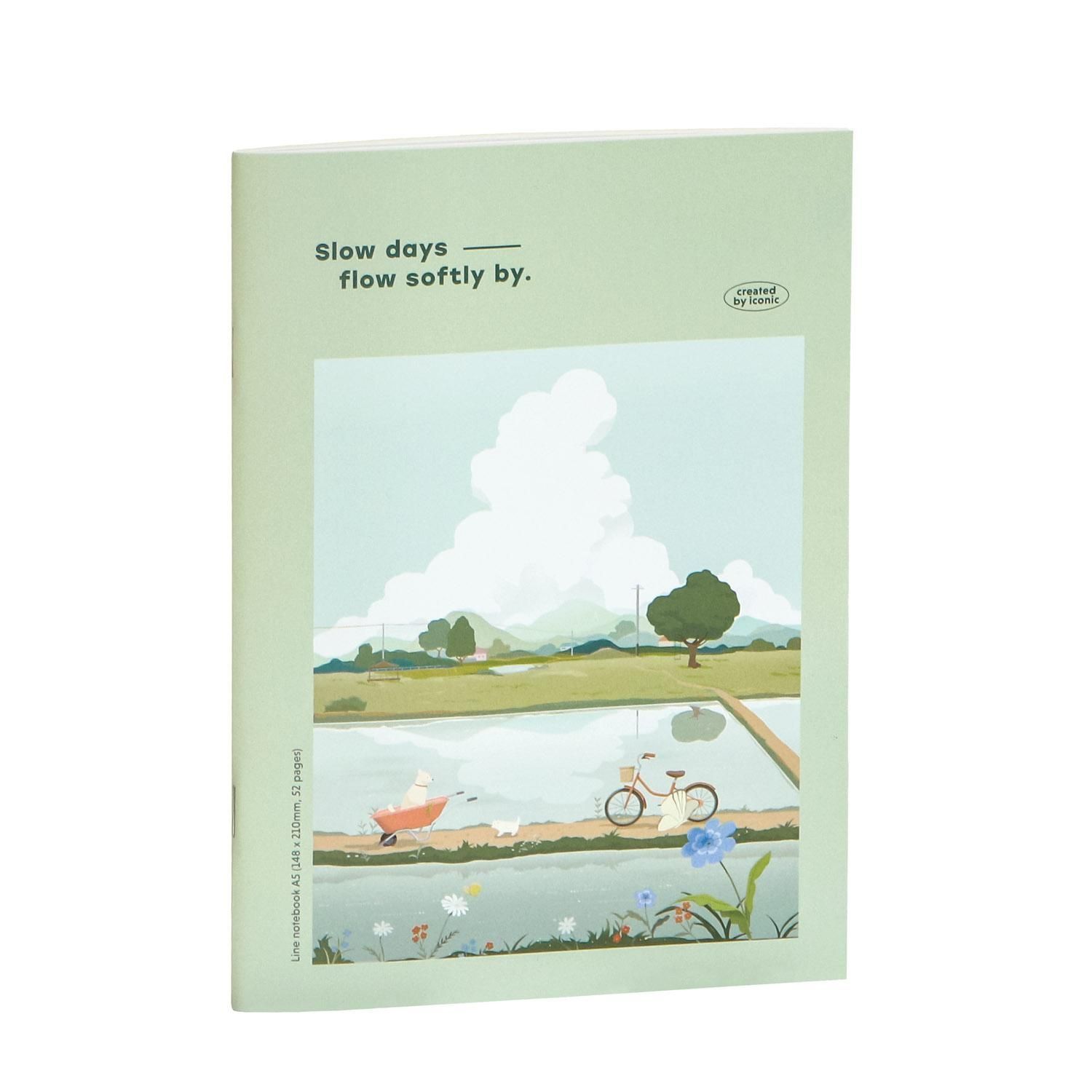 Ilsangjip A5 Libreta Lined 06 Slow Days Ilsangjip A5 Libreta Lined 06 Slow Days