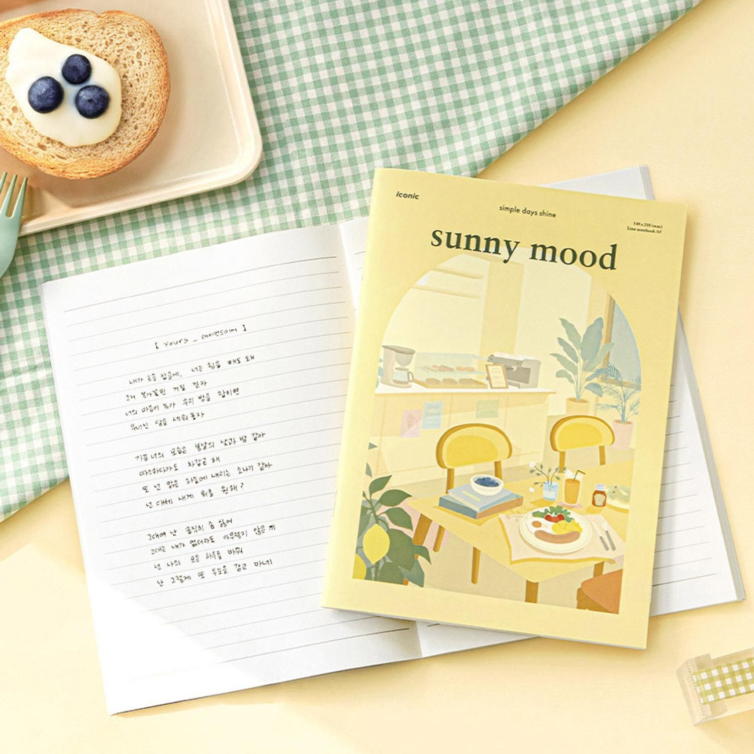 Haru A5 Libreta Lined 02 Sunny Mood