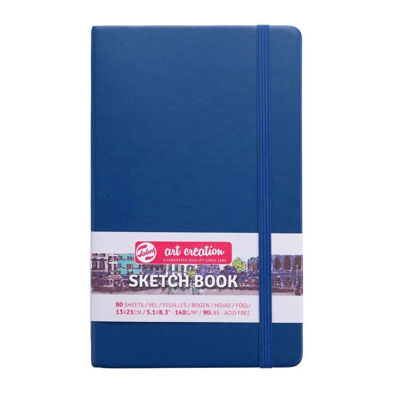 Sketch Book Navy Blue 13x21cm