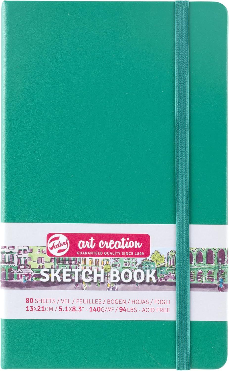 Sketch Book Forest Green 13x21cm