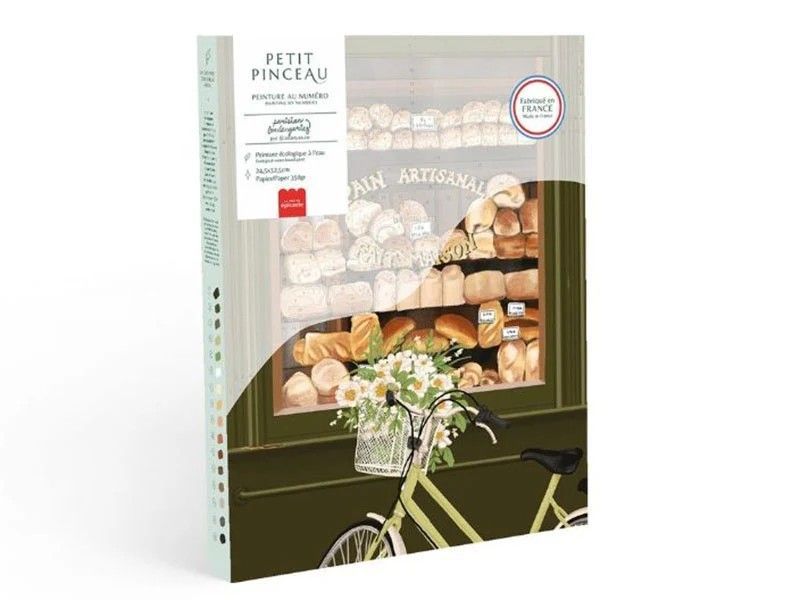 Petit pinceau - Pintura a números - Boulangerie