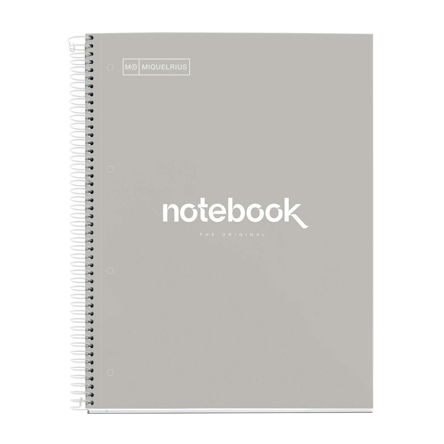 Cuaderno Tapa Blanda A4 Cuadrícula 120 Hojas Emotions Miquelrius Gris Cuaderno Tapa Blanda A4 Cuadrícula 120 Hojas Emotions Miquelrius Gris