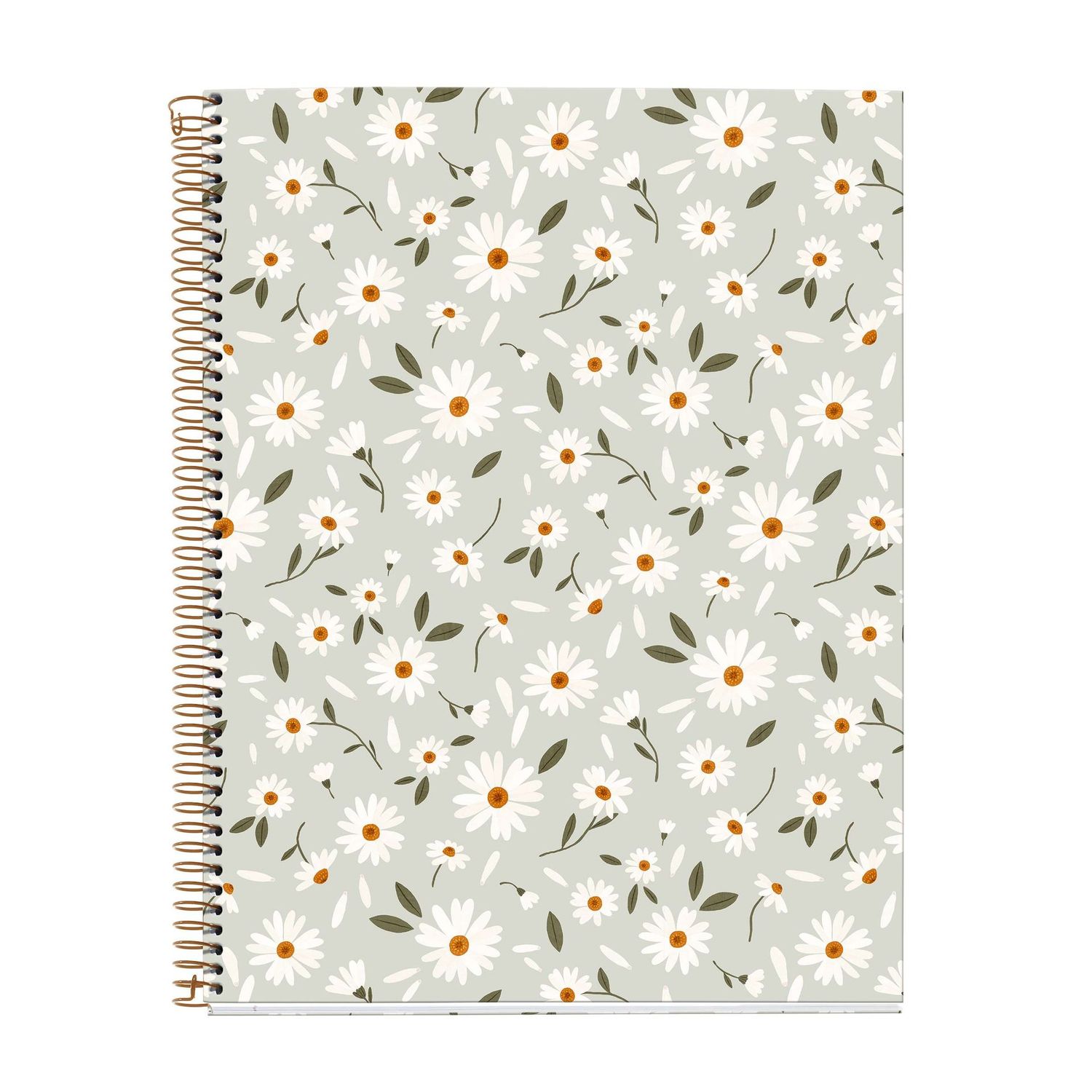 Cuaderno A4 120 Hojas Cuadros verde flores Cuaderno A4 120 Hojas Cuadros verde flores