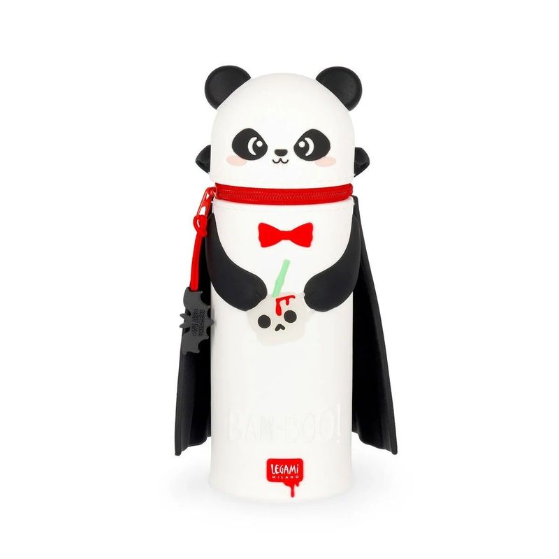 Legami - Estuche de Silicona 2 en 1 - Panda «Bam-Boo» - Kawaii