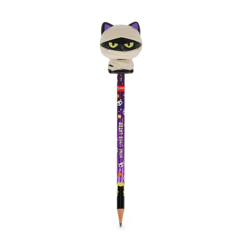 Lápiz squeezie Halloween Mummy Cat «Nine Lives Later»