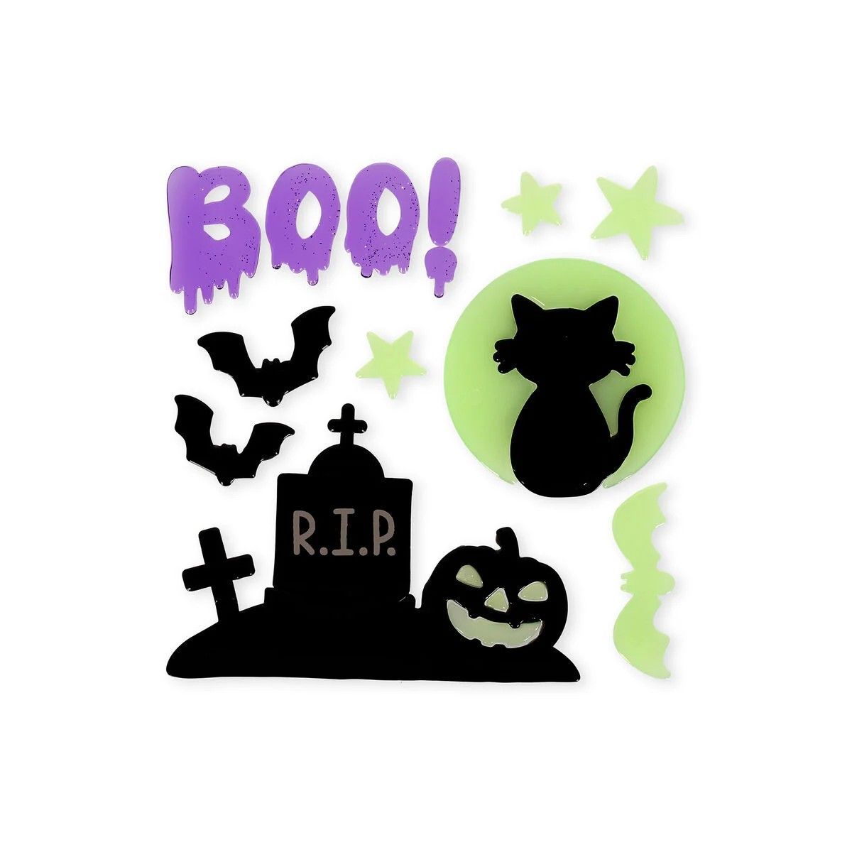 Set de Adhesivos de Gel para Ventanas - Boo