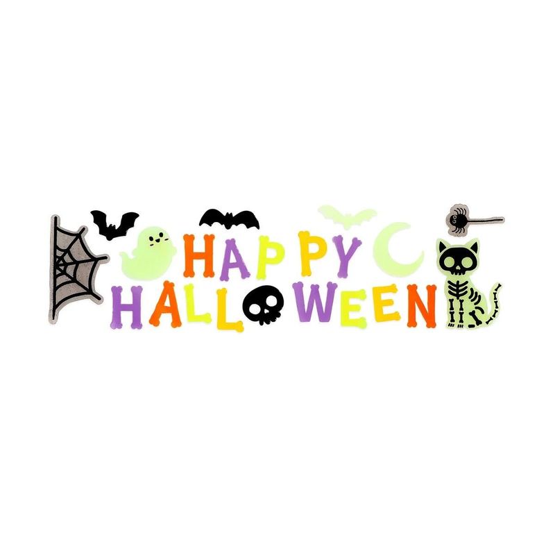 Set de Adhesivos de Gel para Ventanas - Happy Halloween