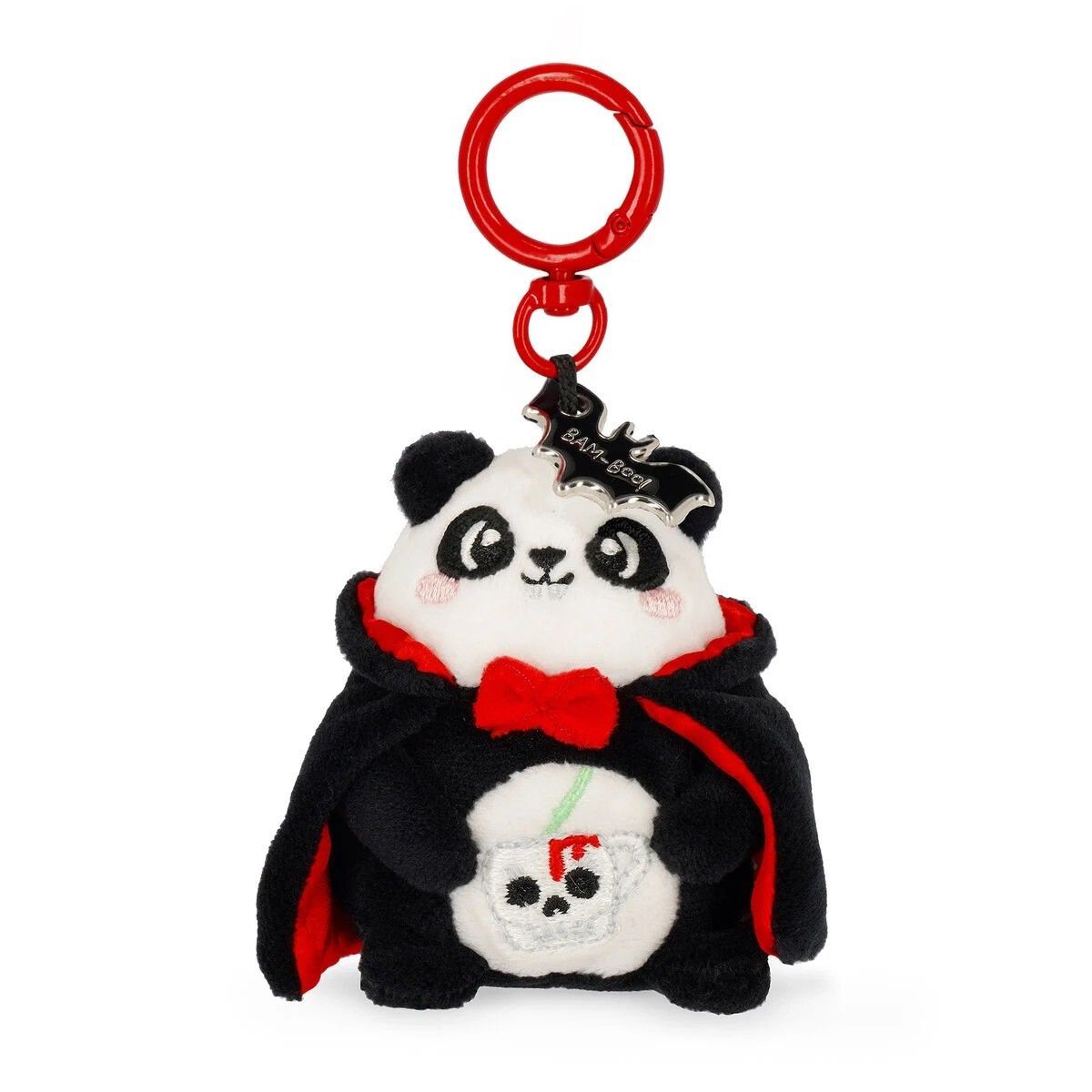 Legami - Llavero de Peluche Panda "Bam-Boo!" Halloween - Tiny Super Soft!