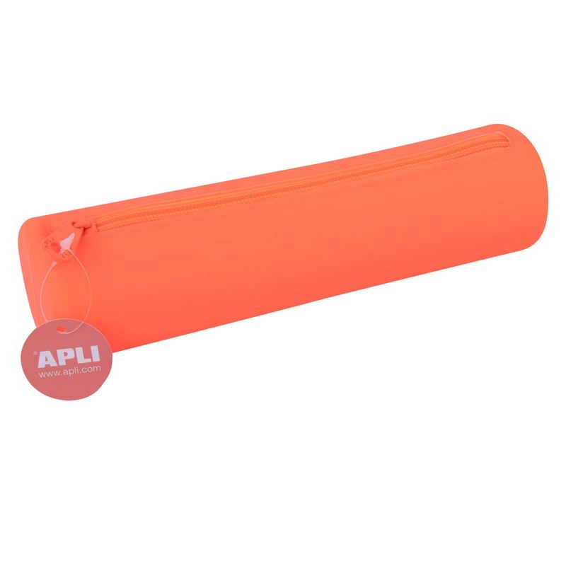 Estuche silicona redondo fluor Estuche silicona redondo fluor