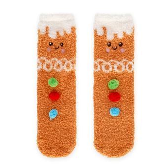Legami - Calcetines antideslizantes adulto galleta de jengibre Legami - Calcetines antideslizantes adulto galleta de jengibre