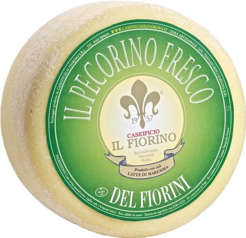 PECORINO FRESCO GRANDE DEL FIORINI 1,7 KG CA IL FIORINO