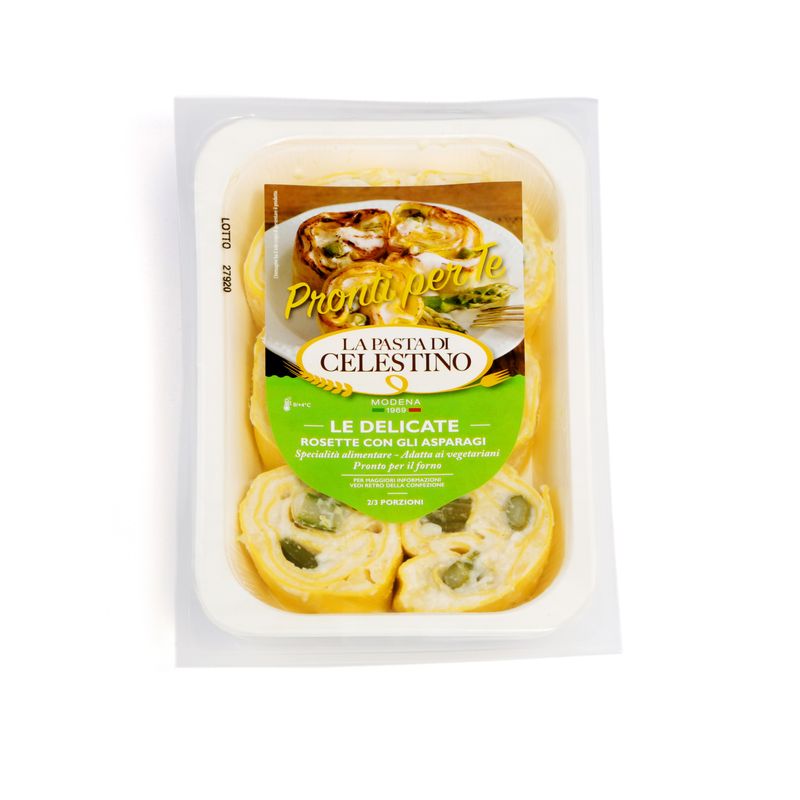 ROSETTE AGLI ASPARAGI 600 GR LA PASTA DI CELESTINO 18,20�/KG 3 CONFEZIONI DA 600 GR CIRCA
