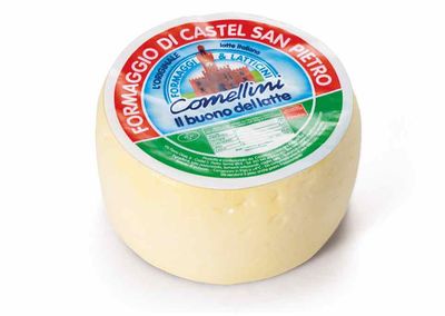 CASTEL SAN PIETRO CACIOTTA 400GR CIRCA COMELLINI SCATOLA DA 6 PEZZI CONFEZIONATE SINGOLARMENTE
