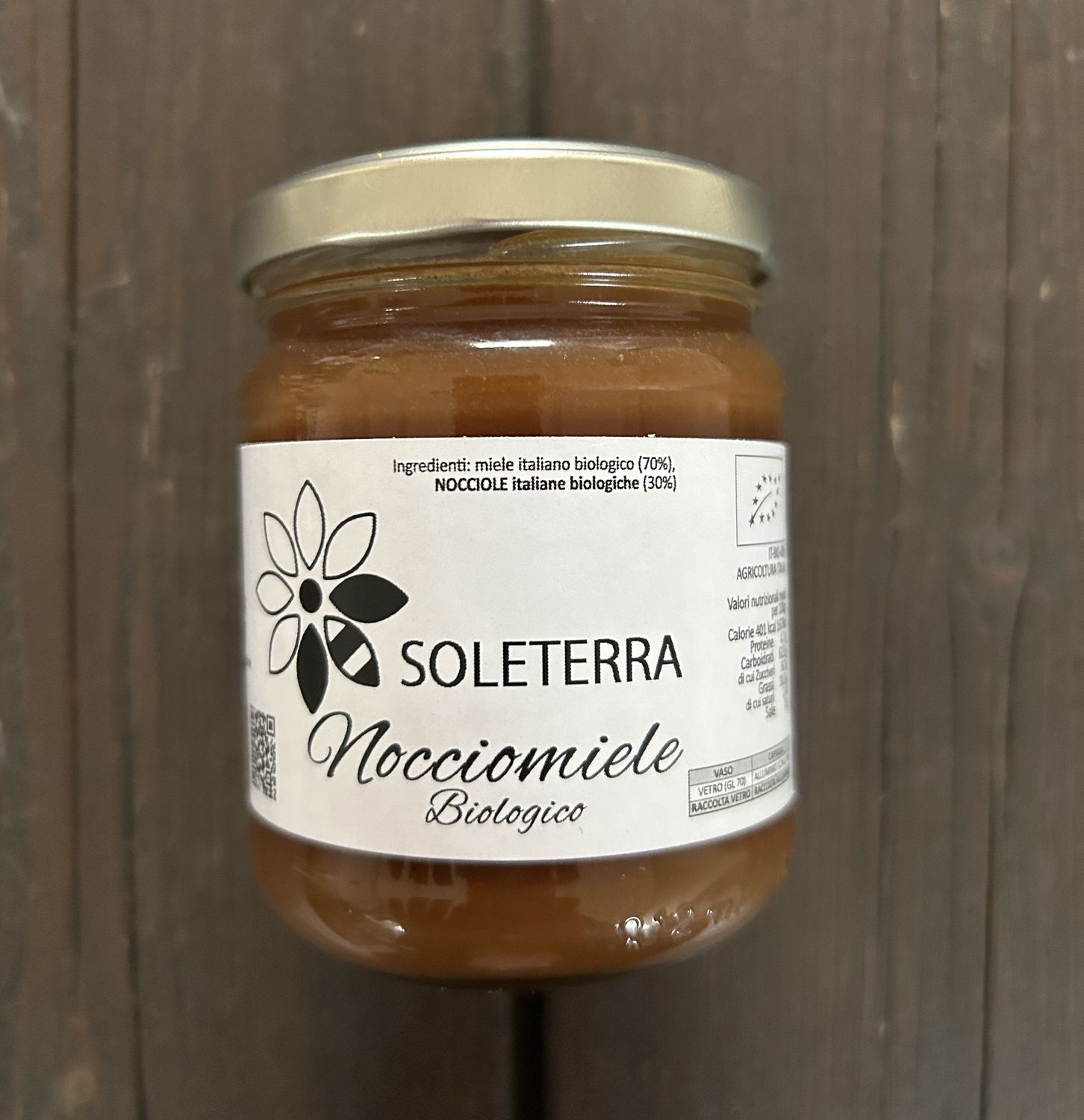 NOCCIOMIELE 250 GR BIOLOGICO SOLETERRA