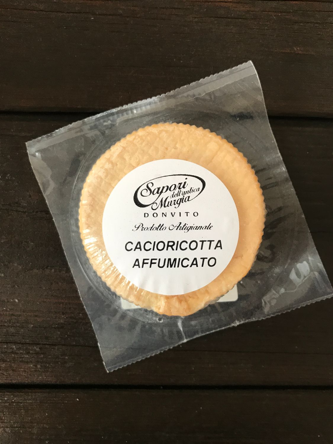 CACIORICOTTA AFFUMICATA 250GR CA SOTTOVUOTO ANTICA MURGIA