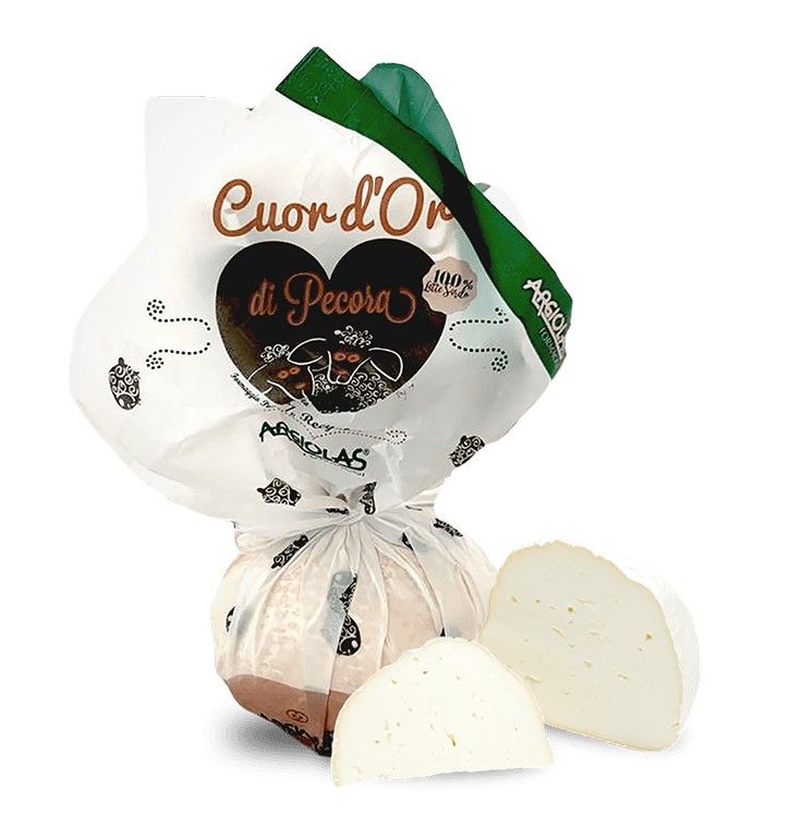 CAPRINO CUOR D'OR DI CAPRA 700 GR CIRCA ARGIOLAS SCATOLA DA 4 FORME