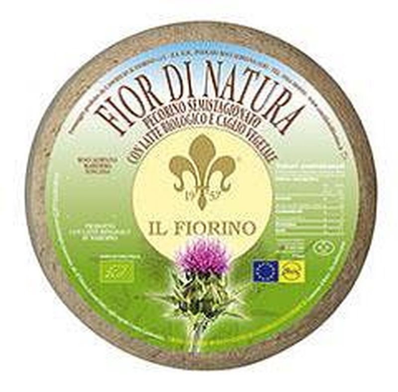 PECORINO SEMISTAGIONATO CAGLIO VEGETALE BIOLOGICO 1,6 KG CIRCA IL FIORINO