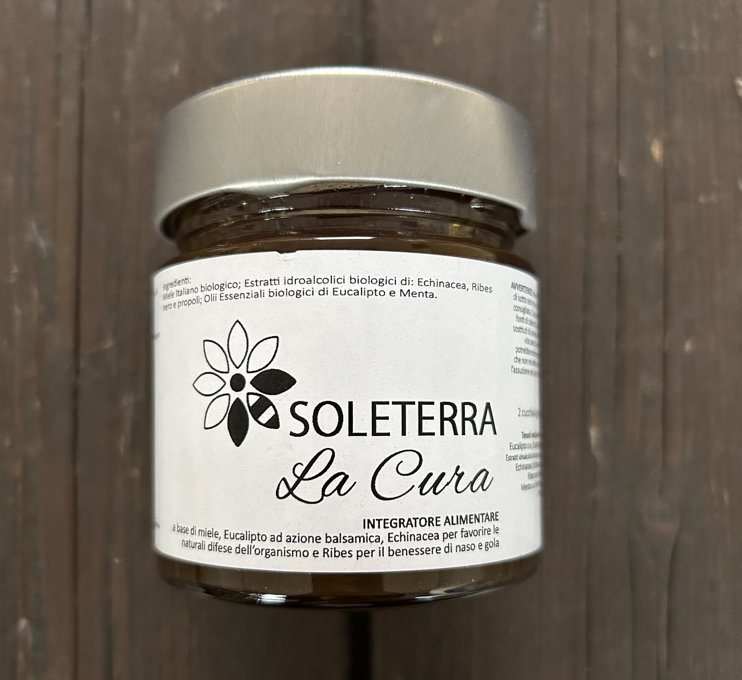 LA CURA MIELE BALSAMICO 250 GR BIOLOGICO SOLETERRA
