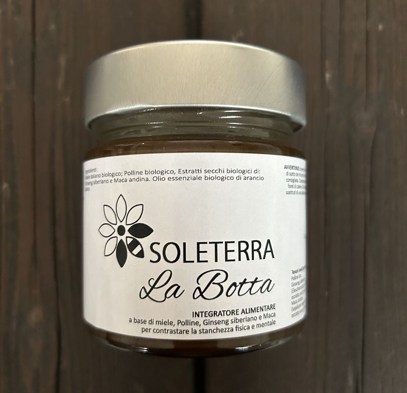 LA BOTTA MIELE ENERGIZZANTE 250 GR BIOLOGICO SOLETERRA