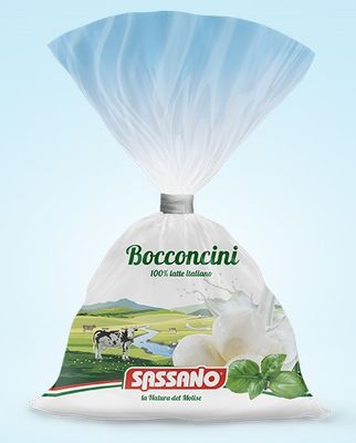BOCCONCINI FIORDILATTE SACCHETTO CLIP 250GR(5X50GR)SASSANO CONFEZIONE DA 6 PEZZI